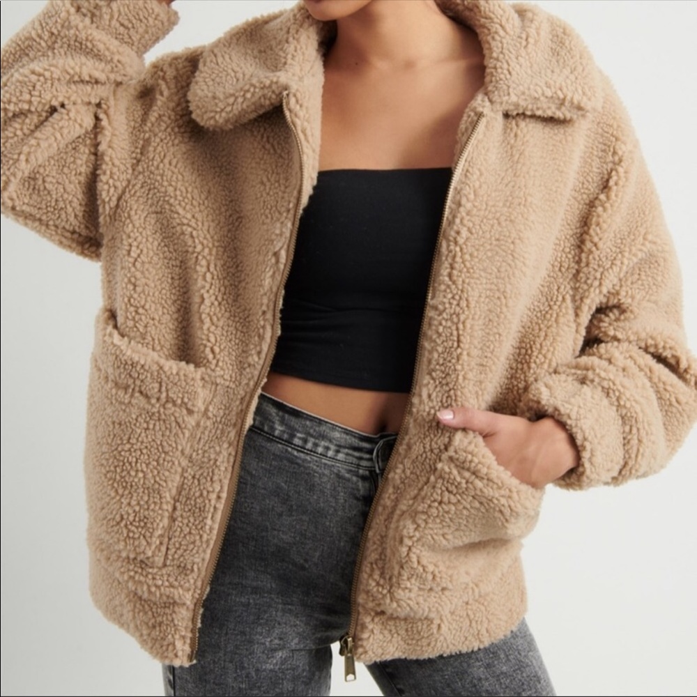 Garage Sherpa oversized coat